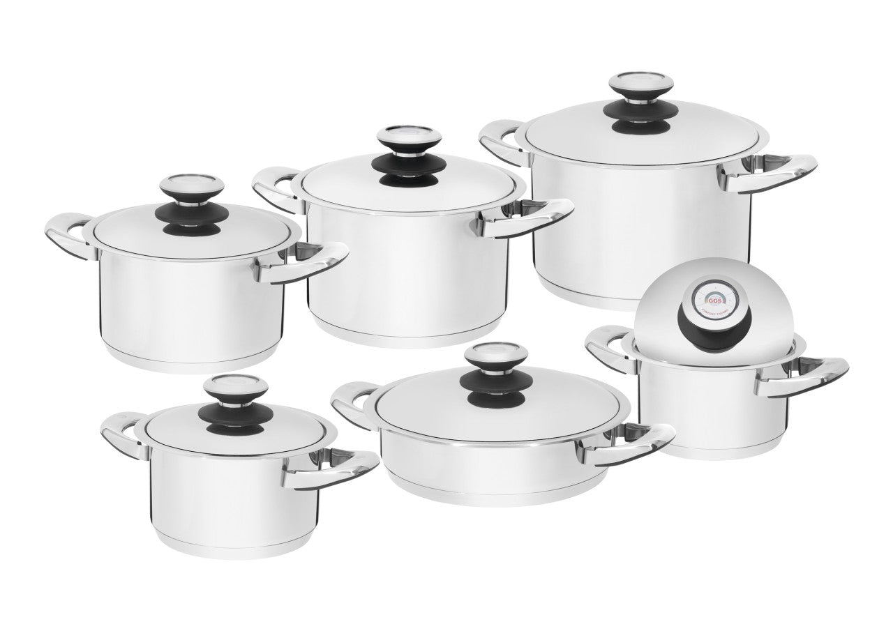 Kochtopfset Komfort Deluxe Jumbo 12tlg.