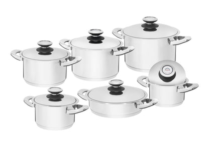 Kochtopfset Komfort Deluxe Jumbo 12tlg.